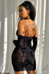 Buffy Hallow Out Halter Dress With Gloves Dress EDGE